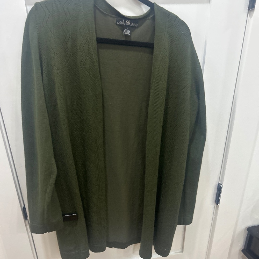 Green sweater